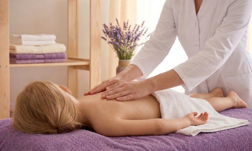 Kindermassage voor ontspanning bij Praktijk MaVie Kaatsheuvel